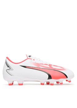 Puma Buty do piłki nożnej Ultra Play FG/AG Jr 107530 01 Biały ze sklepu MODIVO w kategorii Buty sportowe dziecięce - zdjęcie 182710176