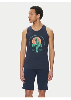 Blend Tank top 20718290 Granatowy Regular Fit ze sklepu MODIVO w kategorii T-shirty męskie - zdjęcie 182710227