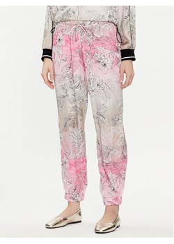 Liu Jo Spodnie materiałowe TA4238 T3247 Różowy Relaxed Fit ze sklepu MODIVO w kategorii Spodnie damskie - zdjęcie 182710247