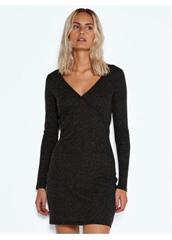 Noisy May Sukienka dzianinowa Prasi 27022157 Szary Slim Fit ze sklepu MODIVO w kategorii Sukienki - zdjęcie 182710417