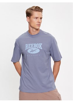Reebok T-Shirt Archive Essentials IK6123 Niebieski Regular Fit ze sklepu MODIVO w kategorii T-shirty męskie - zdjęcie 182710426