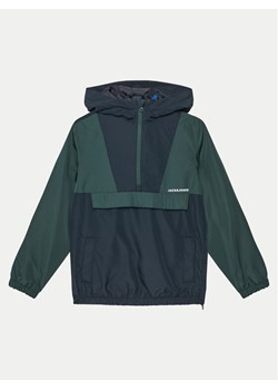 Jack&Jones Junior Kurtka anorak 12270145 Granatowy Regular Fit ze sklepu MODIVO w kategorii Kurtki chłopięce - zdjęcie 182710427