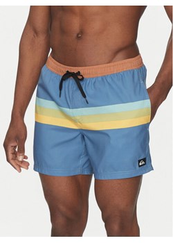 Quiksilver Szorty kąpielowe EQYJV04121 Niebieski Regular Fit ze sklepu MODIVO w kategorii Kąpielówki - zdjęcie 182710438