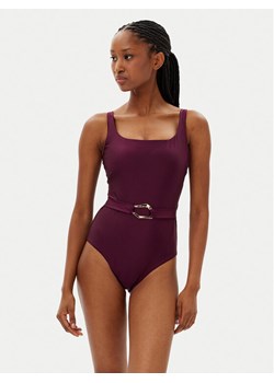 Hunkemöller Strój kąpielowy Costa 301262 Fioletowy ze sklepu MODIVO w kategorii Stroje kąpielowe - zdjęcie 182710506
