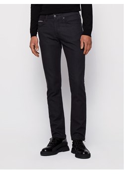 Boss Spodnie materiałowe Delaware3-1-20+ 50435156 Czarny Slim Fit ze sklepu MODIVO w kategorii Spodnie męskie - zdjęcie 182710585