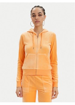 Juicy Couture Bluza Robertson JCAP176 Pomarańczowy Slim Fit ze sklepu MODIVO w kategorii Bluzy damskie - zdjęcie 182710586