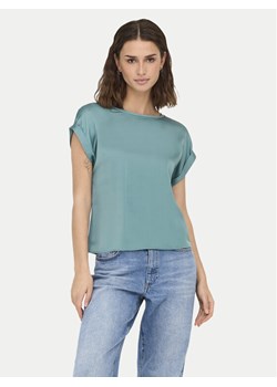 ONLY Bluzka Lieke 15303413 Zielony Regular Fit ze sklepu MODIVO w kategorii Bluzki damskie - zdjęcie 182710658