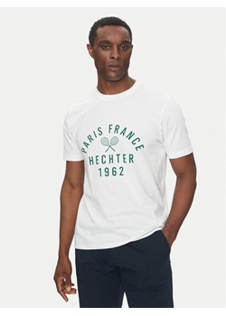 Hechter Paris T-Shirt 75014 151919 Biały Regular Fit ze sklepu MODIVO w kategorii T-shirty męskie - zdjęcie 182710685