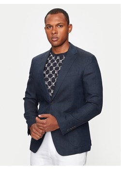 JOOP! Marynarka Hoverest 30041961 Granatowy Slim Fit ze sklepu MODIVO w kategorii Marynarki męskie - zdjęcie 182710847
