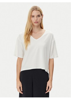 BOSS T-Shirt CP Stripe 50535723 Beżowy Relaxed Fit ze sklepu MODIVO w kategorii Bluzki damskie - zdjęcie 182710948