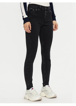 Tommy Jeans Jeansy Nora DW0DW19543 Czarny Skinny Fit ze sklepu MODIVO w kategorii Jeansy damskie - zdjęcie 182711006