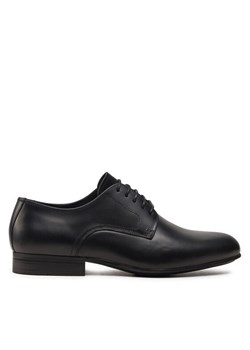 Calvin Klein Półbuty Derby HM0HM01504 Czarny ze sklepu MODIVO w kategorii Buty eleganckie męskie - zdjęcie 182711017