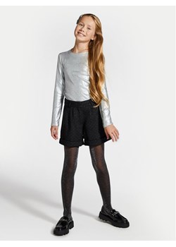 Coccodrillo Szorty materiałowe ZC4119401EPG Czarny Regular Fit ze sklepu MODIVO w kategorii Spodenki dziewczęce - zdjęcie 182711066