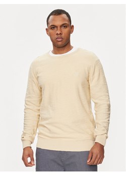 INDICODE Sweter Hugolia 30-459 Beżowy Regular Fit ze sklepu MODIVO w kategorii Swetry męskie - zdjęcie 182711125