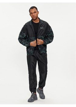 EA7 Emporio Armani Dres 3DPV03 PNP6Z 1200 Czarny Regular Fit ze sklepu MODIVO w kategorii Dresy męskie - zdjęcie 182711127