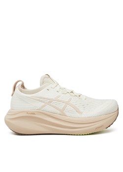 Asics Buty do biegania Gel-Nimbus 27 1012B753 Biały ze sklepu MODIVO w kategorii Buty sportowe damskie - zdjęcie 182711196