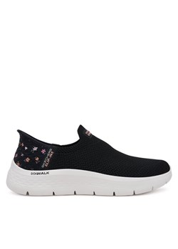 Skechers Sneakersy GOwalk Flex - Sunset Rose 124822/BKPK Czarny ze sklepu MODIVO w kategorii Buty sportowe damskie - zdjęcie 182711278