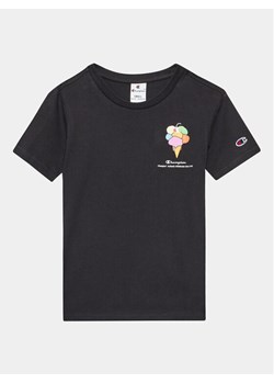 Champion T-Shirt 306373 Czarny Regular Fit ze sklepu MODIVO w kategorii T-shirty chłopięce - zdjęcie 182711329
