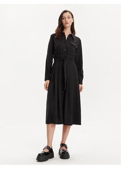 MAX&Co. Sukienka koszulowa Armilla 2416221032200 Czarny Regular Fit ze sklepu MODIVO w kategorii Sukienki - zdjęcie 182711377