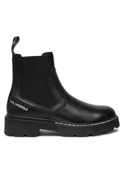 KARL LAGERFELD Sztyblety KL40460 Czarny ze sklepu MODIVO w kategorii Botki - zdjęcie 182711379