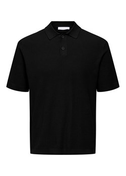 Only & Sons Polo Tony 22033571 Czarny Regular Fit ze sklepu MODIVO w kategorii T-shirty męskie - zdjęcie 182711406