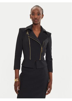 Elisabetta Franchi Marynarka GI-100-46E2 Czarny Slim Fit ze sklepu MODIVO w kategorii Marynarki damskie - zdjęcie 182711455