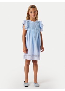NAME IT Sukienka letnia 13240423 Błękitny Regular Fit ze sklepu MODIVO w kategorii Sukienki dziewczęce - zdjęcie 182711595