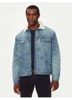 Wrangler Kurtka jeansowa 112357271 Niebieski Regular Fit ze sklepu MODIVO w kategorii Kurtki męskie - zdjęcie 182711699