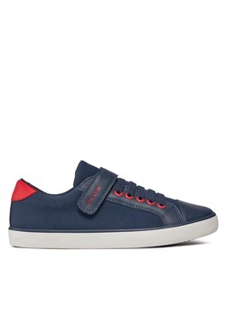 Geox Sneakersy J Gisli Boy J455CB 01054 C0735 D Granatowy ze sklepu MODIVO w kategorii Trampki dziecięce - zdjęcie 182711735