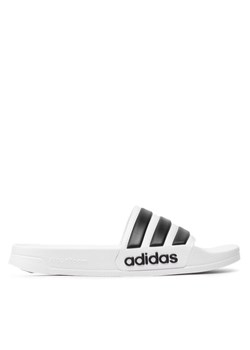 adidas Klapki adilette Shower GZ5921 Biały ze sklepu MODIVO w kategorii Buty męskie - zdjęcie 182711736