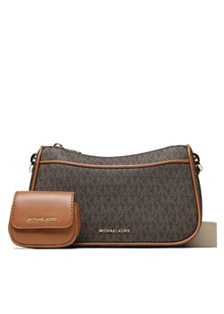 MICHAEL Michael Kors Torebka Jet Set 32S3GJ6C8B Brązowy ze sklepu MODIVO w kategorii Listonoszki - zdjęcie 182711758