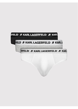 KARL LAGERFELD Komplet 3 par slipów Logo 211M2103 Kolorowy ze sklepu MODIVO w kategorii Majtki męskie - zdjęcie 182711859