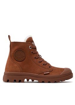 Palladium Trapery Pampa Hi Zip Wl 95982-200-M Brązowy ze sklepu MODIVO w kategorii Workery damskie - zdjęcie 182711889