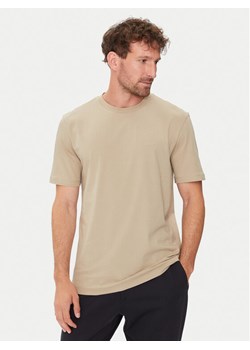 Boss T-Shirt Thompson 01 50468347 Beżowy Regular Fit ze sklepu MODIVO w kategorii T-shirty męskie - zdjęcie 182711937