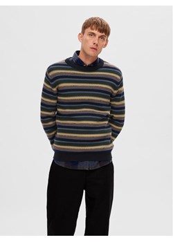 Selected Homme Sweter 16090720 Kolorowy Regular Fit ze sklepu MODIVO w kategorii Swetry męskie - zdjęcie 182711965