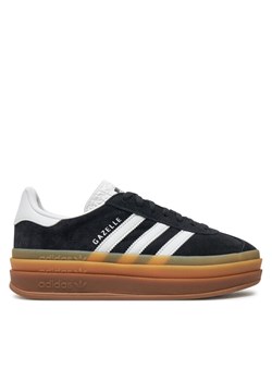 adidas Sneakersy Gazelle Bold IE0876 Czarny ze sklepu MODIVO w kategorii Buty sportowe damskie - zdjęcie 182711967