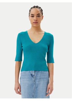 Morgan Sweter 251-MCHAMPI Zielony Slim Fit ze sklepu MODIVO w kategorii Swetry damskie - zdjęcie 182711977