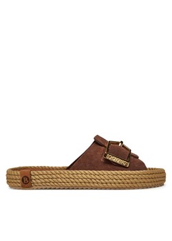 Bohonomad Klapki Corsica COR.12-00048 Brązowy ze sklepu MODIVO w kategorii Espadryle damskie - zdjęcie 182711978