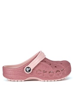 Crocs Klapki BAYA GLITTER CLOG KIDS 207015-6SR Różowy ze sklepu MODIVO w kategorii Klapki dziecięce - zdjęcie 182711998