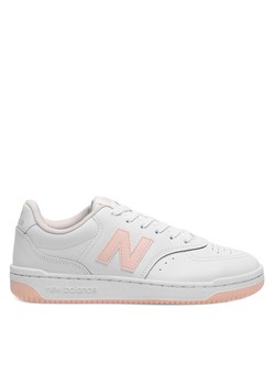 New Balance Sneakersy BBW80WPK Biały ze sklepu MODIVO w kategorii Buty sportowe damskie - zdjęcie 182712006