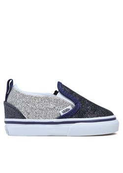 Vans Tenisówki Td Slip-On V VN0A3488SXN1 Srebrny ze sklepu MODIVO w kategorii Trampki dziecięce - zdjęcie 182712026