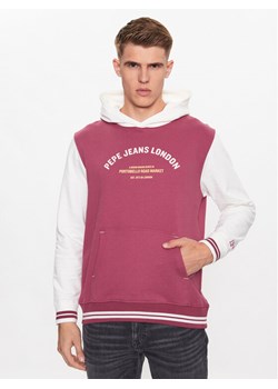 Pepe Jeans Bluza Medley PM582473 Bordowy Regular Fit - id: 0000303051082 - marki Pepe Jeans - 182712035 Pepe Jeans Bluza Medley PM582473 Bordowy Regular Fit ze sklepu MODIVO w kategorii Bluzy męskie - zdjęcie 182712035