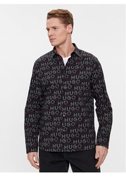 Hugo Koszula Emero 50508663 Czarny Relaxed Fit ze sklepu MODIVO w kategorii Koszule męskie - zdjęcie 182712109
