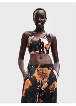 Desigual Top Carmin 22WWTK06 Kolorowy Slim Fit ze sklepu MODIVO w kategorii Bluzki damskie - zdjęcie 182712256