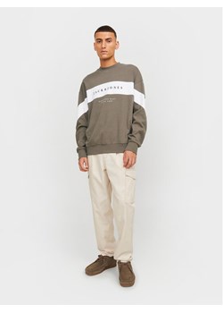 Jack&Jones Bluza Etimo 12249979 Zielony Loose Fit ze sklepu MODIVO w kategorii Bluzy męskie - zdjęcie 182712345