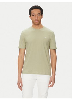HUGO T-Shirt Dero222 50466158 Zielony Regular Fit ze sklepu MODIVO w kategorii T-shirty męskie - zdjęcie 182712365