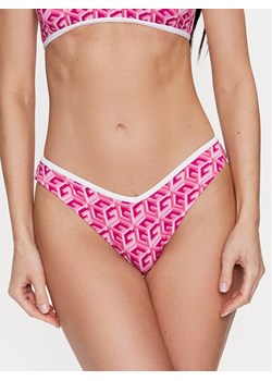 Guess Dół od bikini E3GO16 MC045 Różowy ze sklepu MODIVO w kategorii Stroje kąpielowe - zdjęcie 182712487