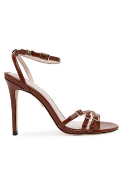 Guess Sandały 5GGZ27 7324A Biały ze sklepu MODIVO w kategorii Sandały damskie - zdjęcie 182712658