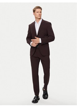 Boss Garnitur H-Huge-2Pcs-224 50509485 Czerwony Slim Fit ze sklepu MODIVO w kategorii Garnitury męskie - zdjęcie 182712677