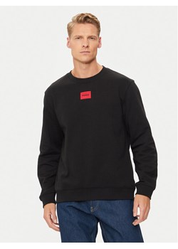 Hugo Bluza Diragol212 50447964 Czarny Regular Fit ze sklepu MODIVO w kategorii Bluzy męskie - zdjęcie 182712766